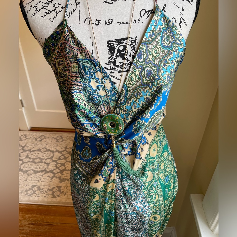 Zara silky jumpsuit